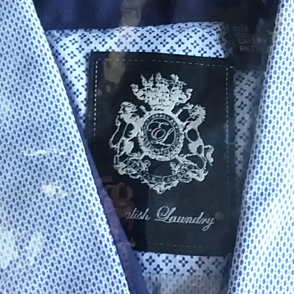 English laundry short sleeve shirt size large - Picture 3 of 4